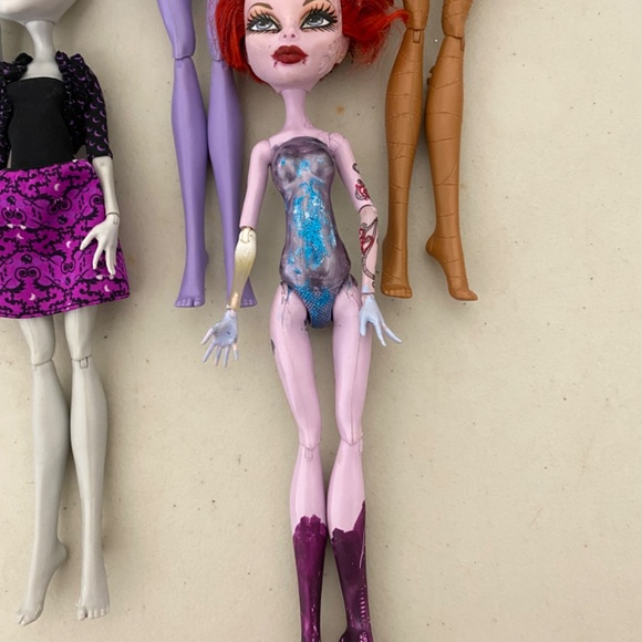 Monster High Doll Lot Used (5 Dolls) - Picture 3 of 12